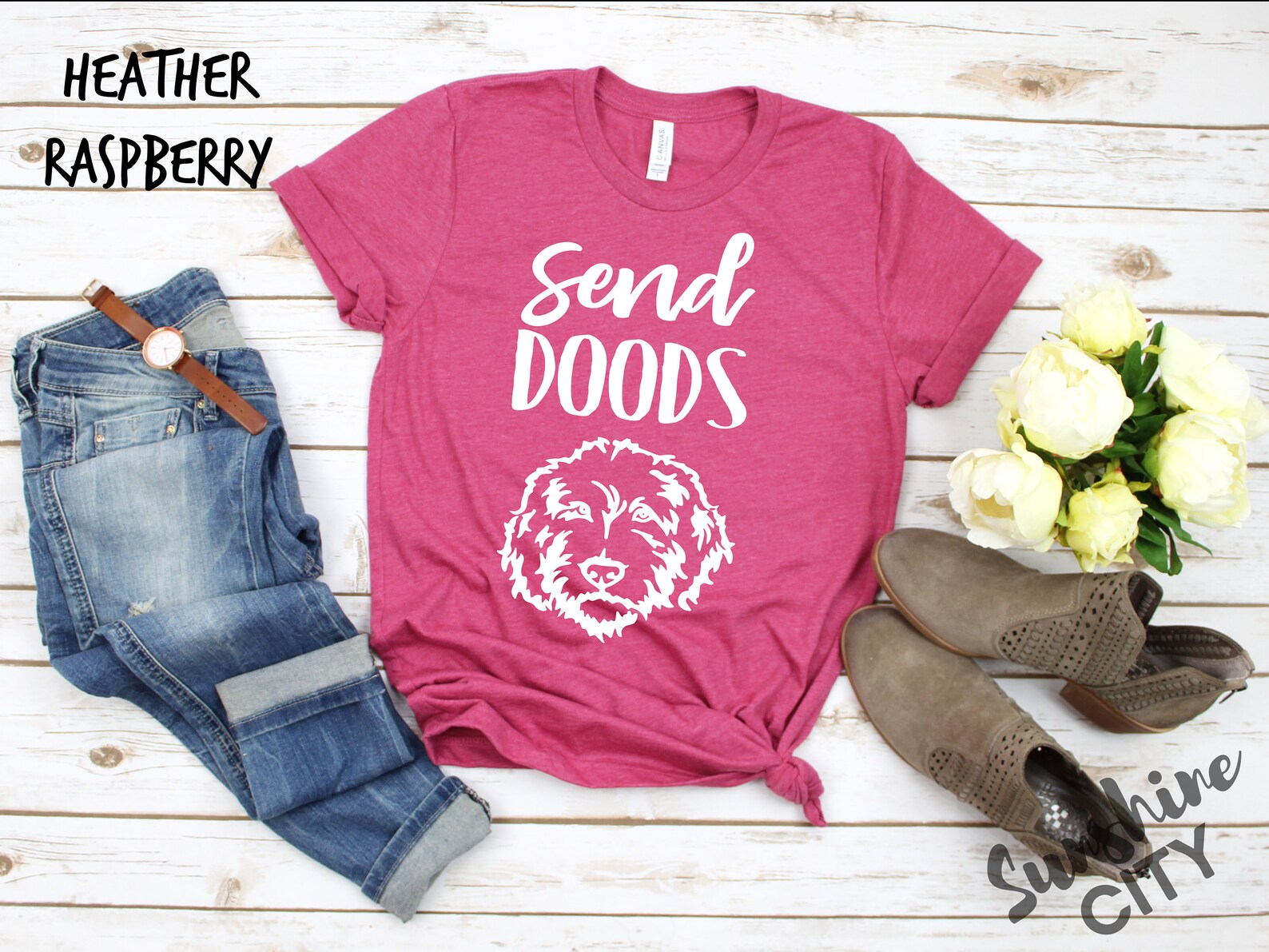 Send Doods Shirt Cute Dog Shirt Dog Mom Shirt Goldendoodle Etsy