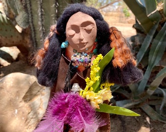 Native American hand crafted Doll