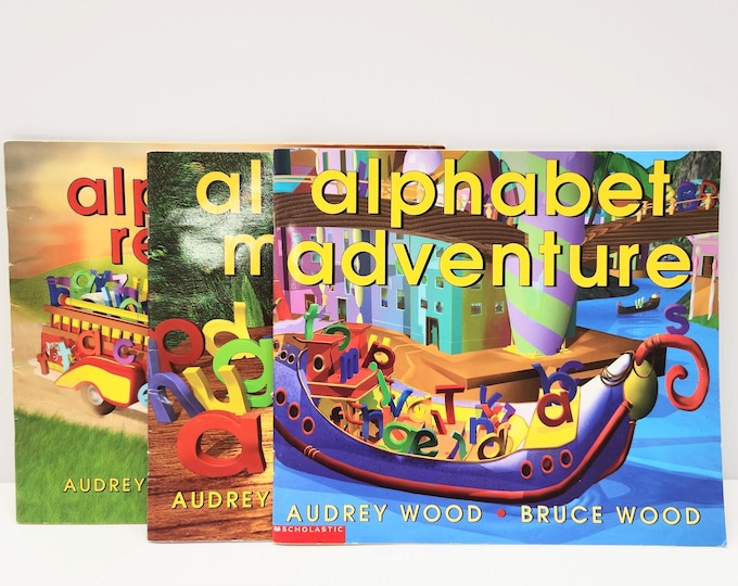 Scholastic Alphabet Books by Audrey Wood and Bruce Wood, 2004 3 ...