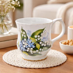 Lily of the Valley Bone China - Etsy