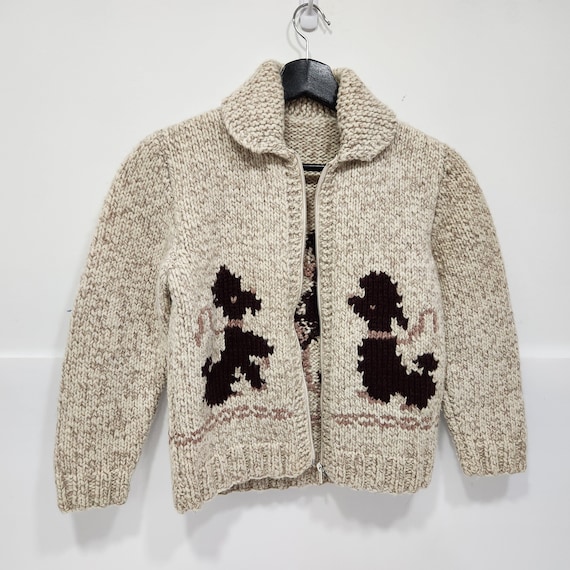 Kids Siwash, Child's Vintage Cowichan Sweater Han… - image 4