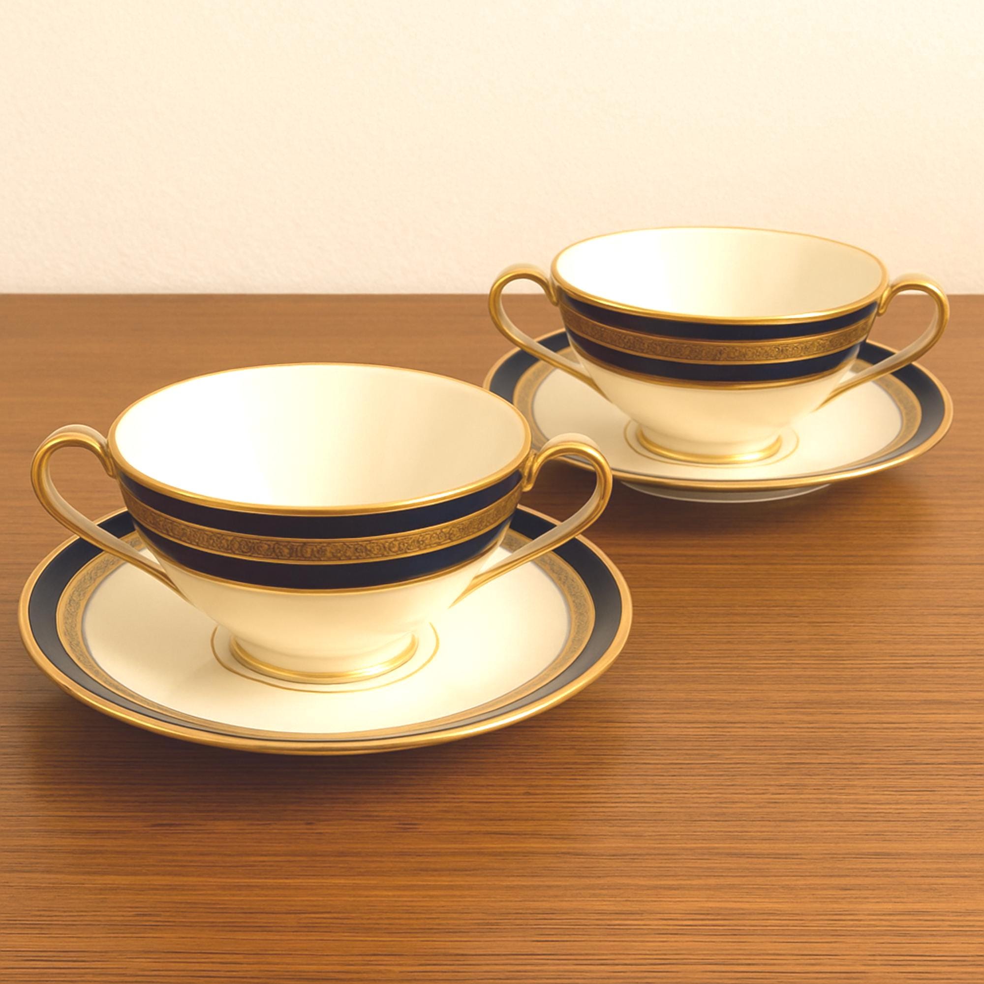 Hutschenreuther Germany | Bowl Set Soup HUTSCHENREUTHER フッチェン