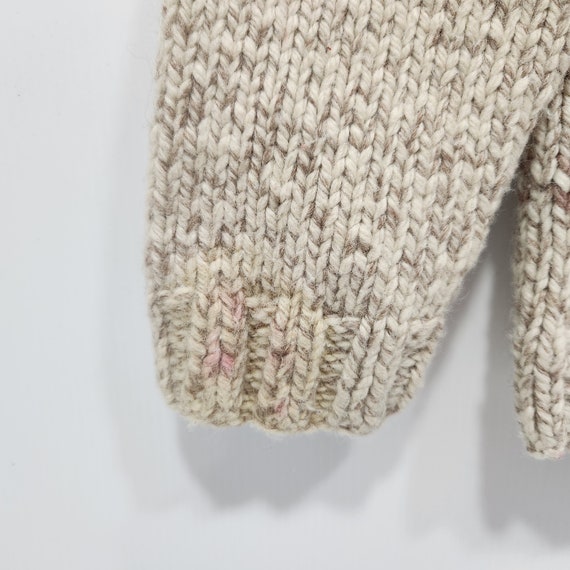 Kids Siwash, Child's Vintage Cowichan Sweater Han… - image 3