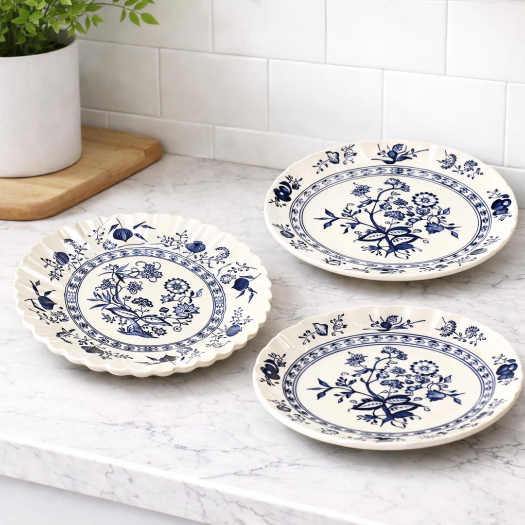 3 Plates Johnson Brothers Nordic 6
