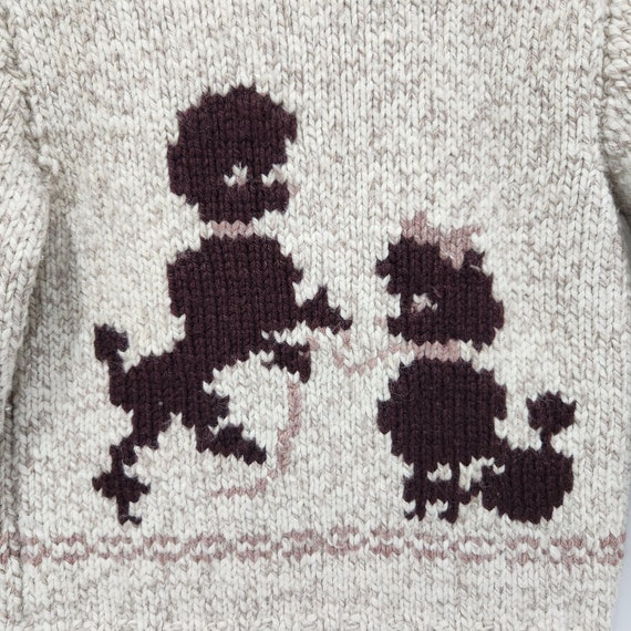 Kids Siwash, Child's Vintage Cowichan Sweater Han… - image 6