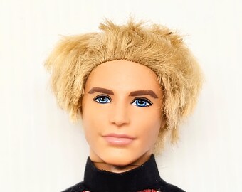 Ken doll with blonde hair sale