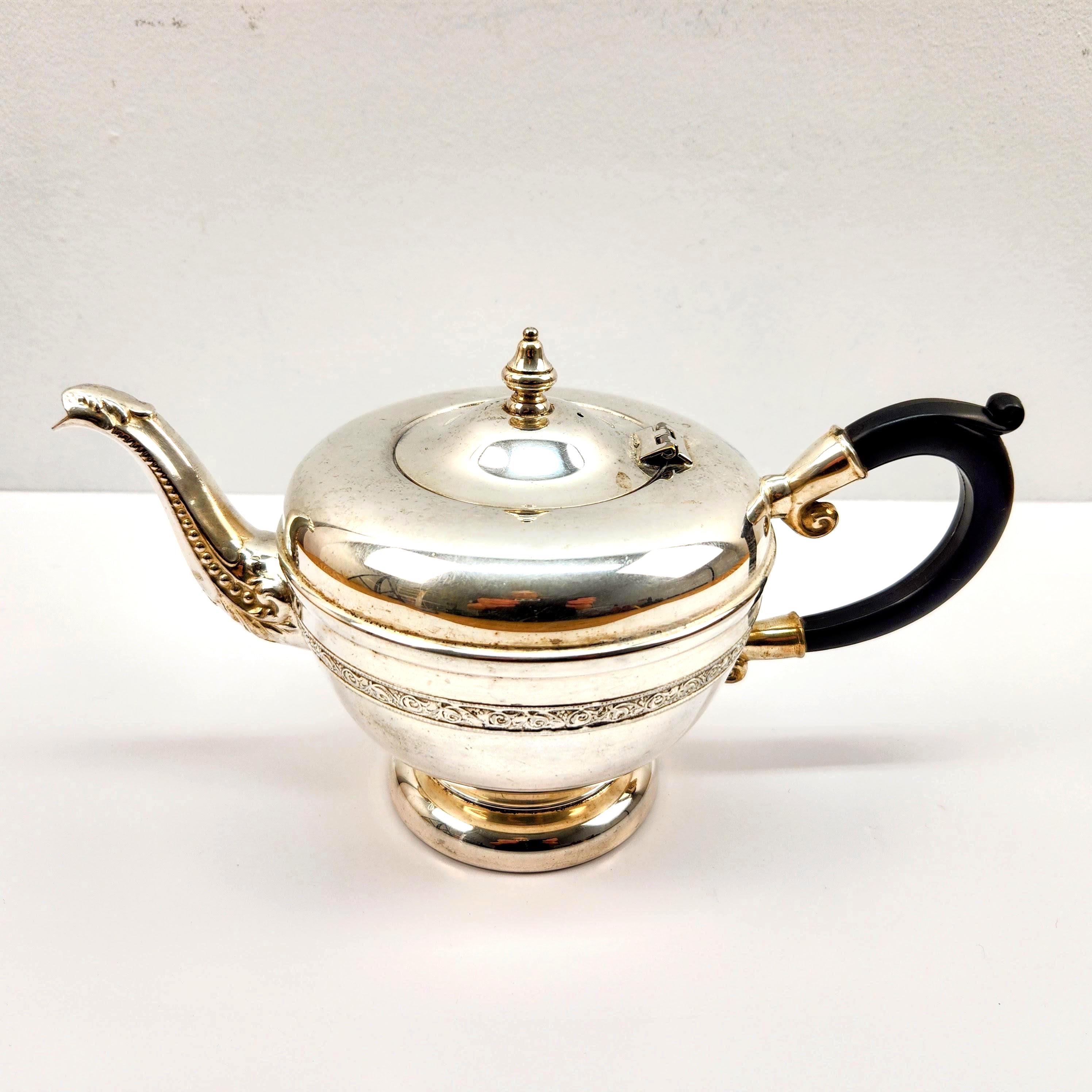 VIKING PLATE】 ティーセット 3点【シルバープレート】 VIKING PLATE