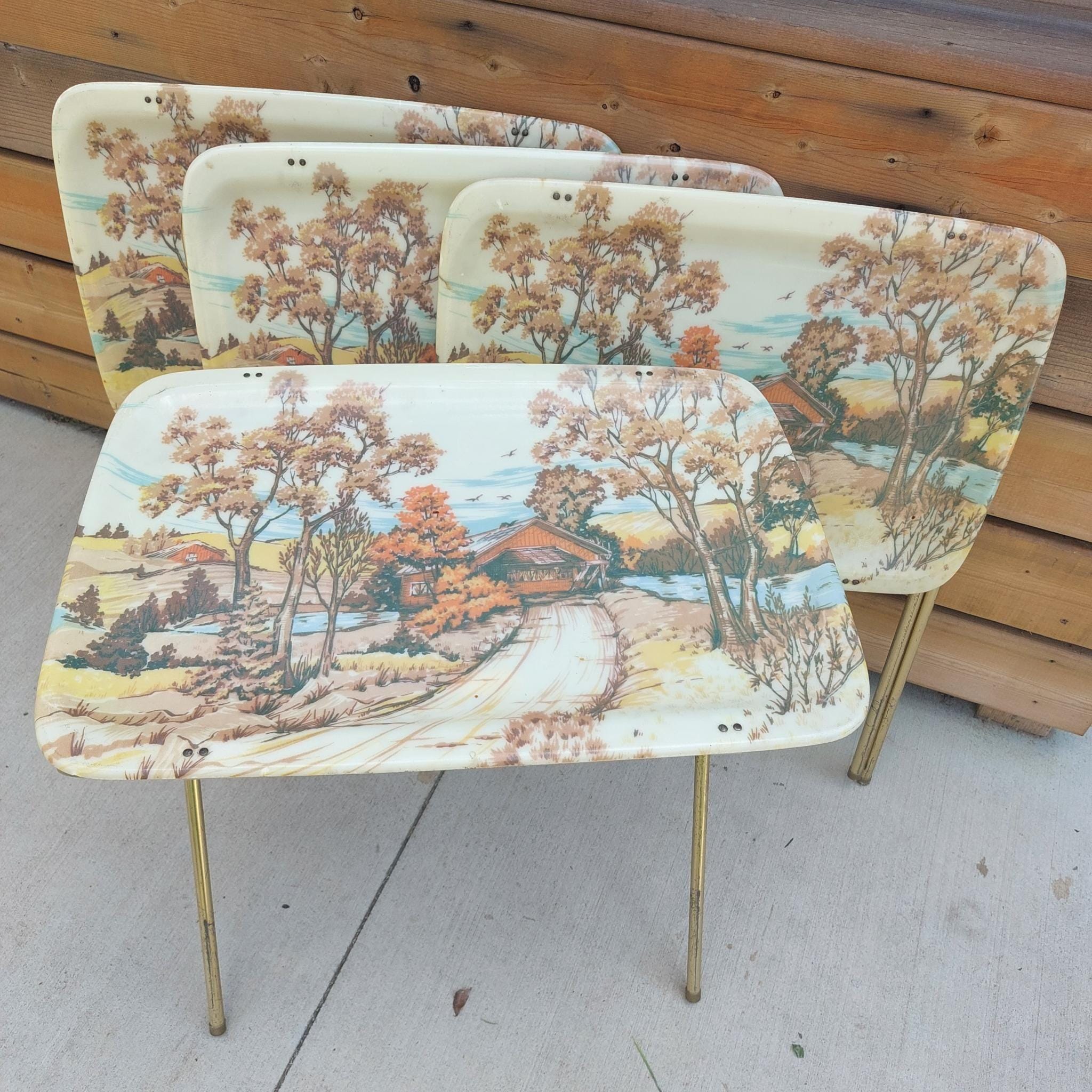 Antique Tv Tray Canada
