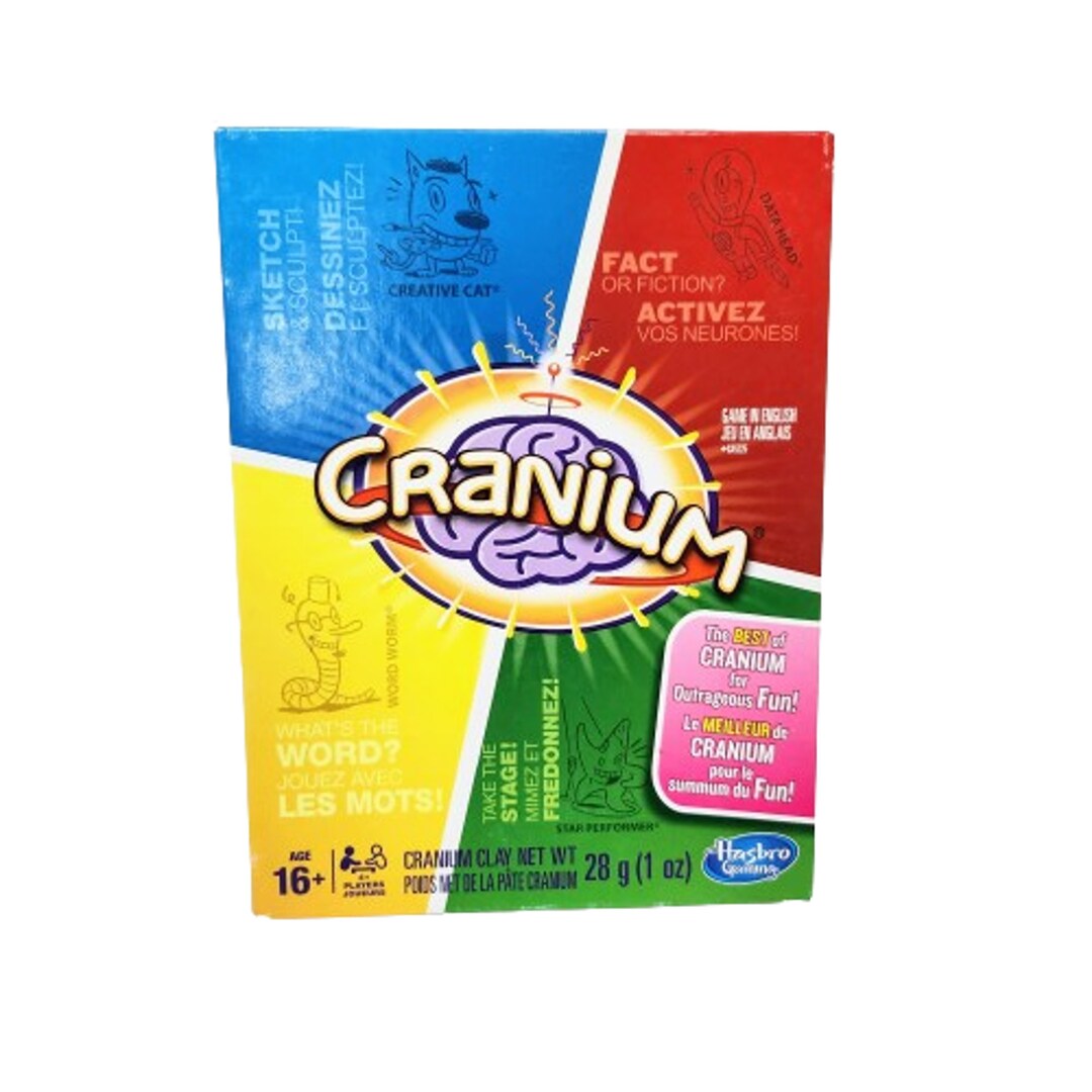 Cranium Board Game 4 Players Clay Fun Family Game Night Teen Complete