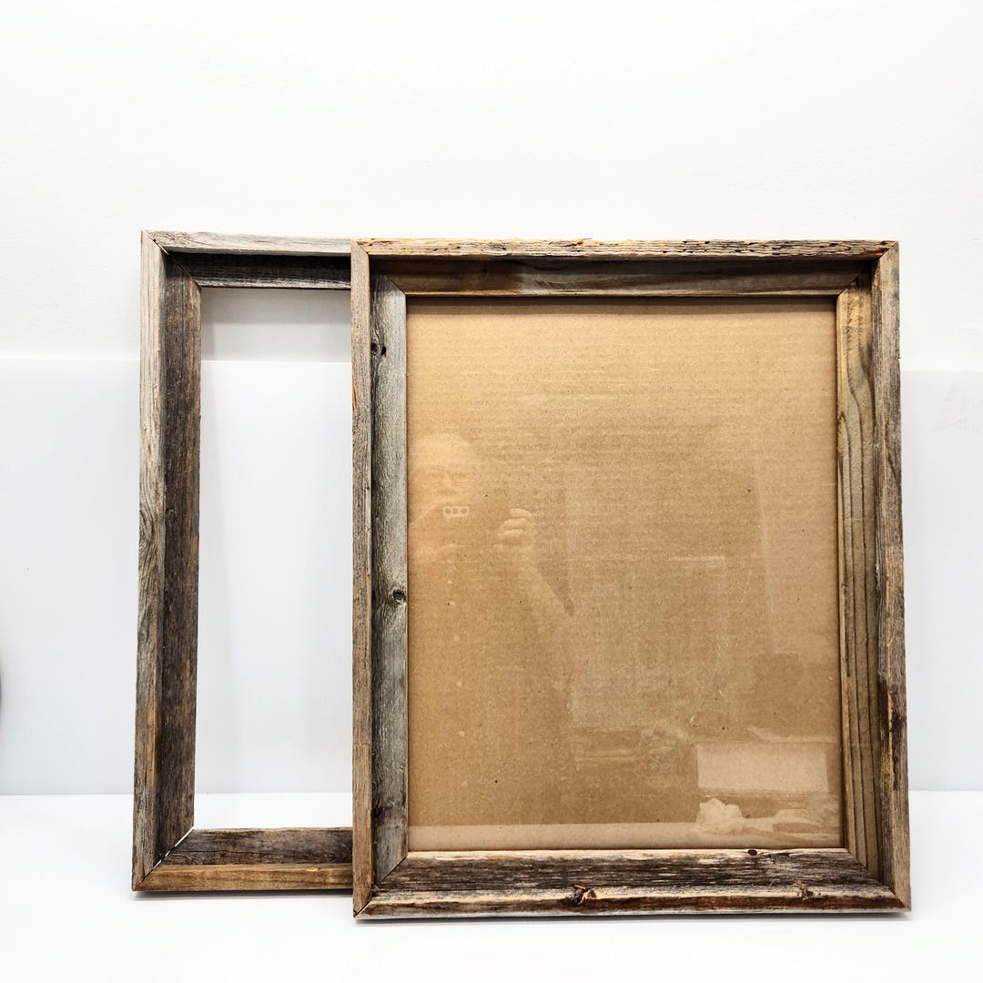 Large Natural Wood Picture Frames, Large 24