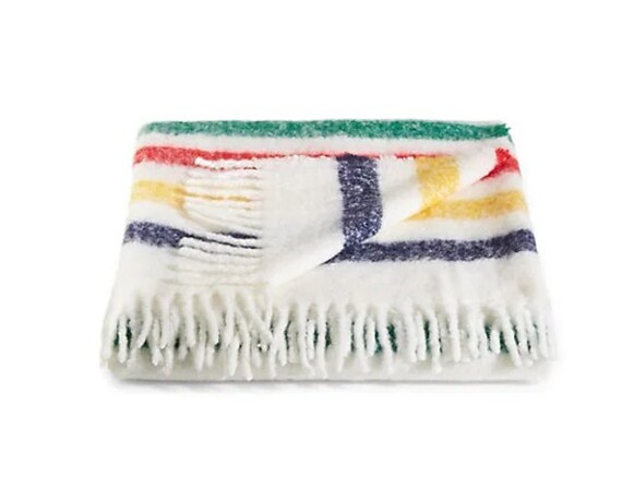 Hbc stripes throw hotsell