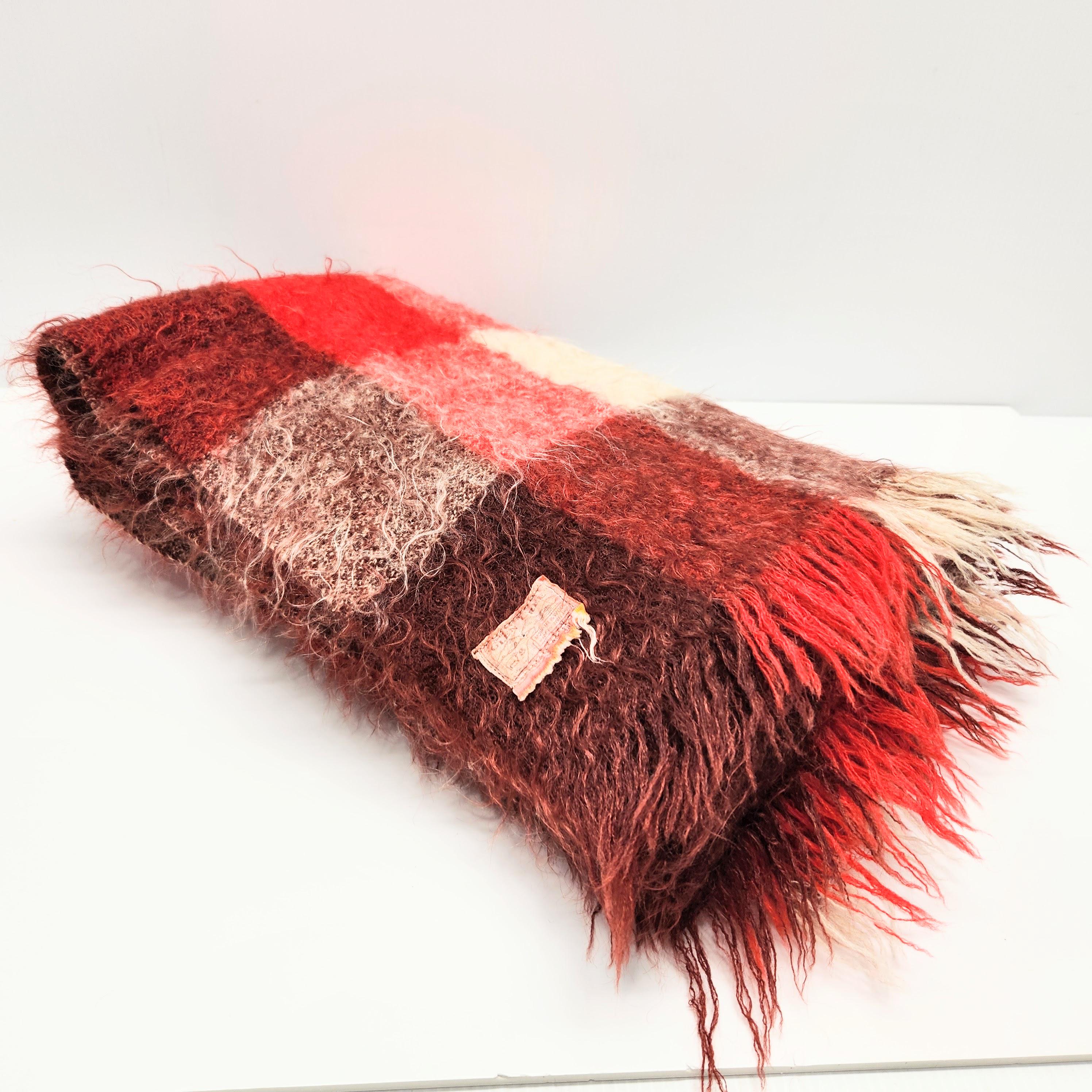 GLEN CREE モヘヤブランケット(L) Glen Cree 100% Mohair Blanket Scotland 60