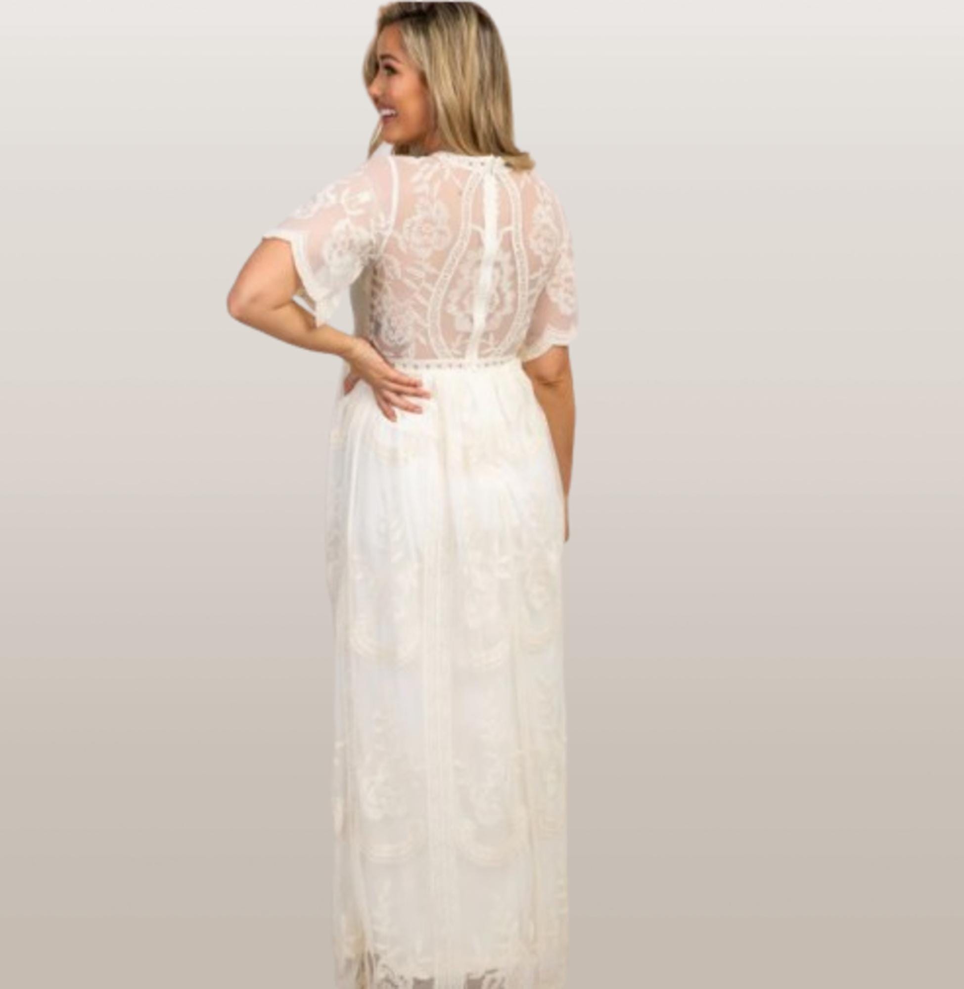 Maternity Photo Dress Cream Lace Mesh Overlay Maxi Gown Pregnancy Photography Wedding Attire Baby Shower Outfit Elegant Bridal Summer - Etsy Maternity Photo Dress Cream Lace Mesh Overlay Maxi Gown Pregnancy Photography Wedding Attire Baby Shower Outfit Elegant Bridal Summer - Etsy