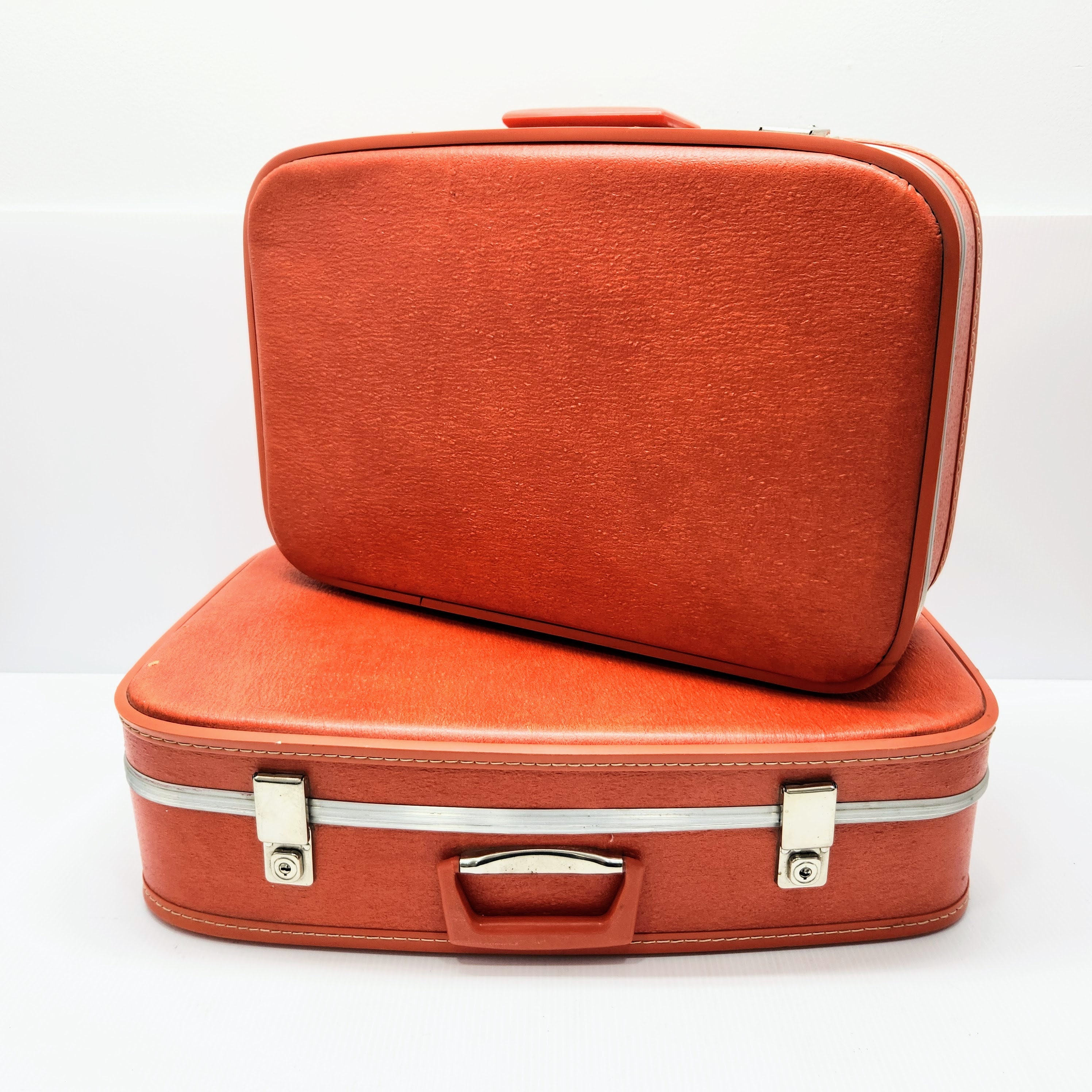 Orange suitcase set hotsell