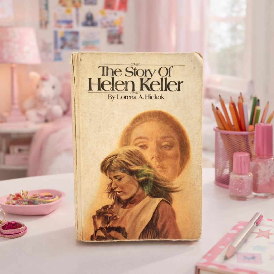 The Story of Helen Keller by Lorena A Hickok Vintage Hardcover