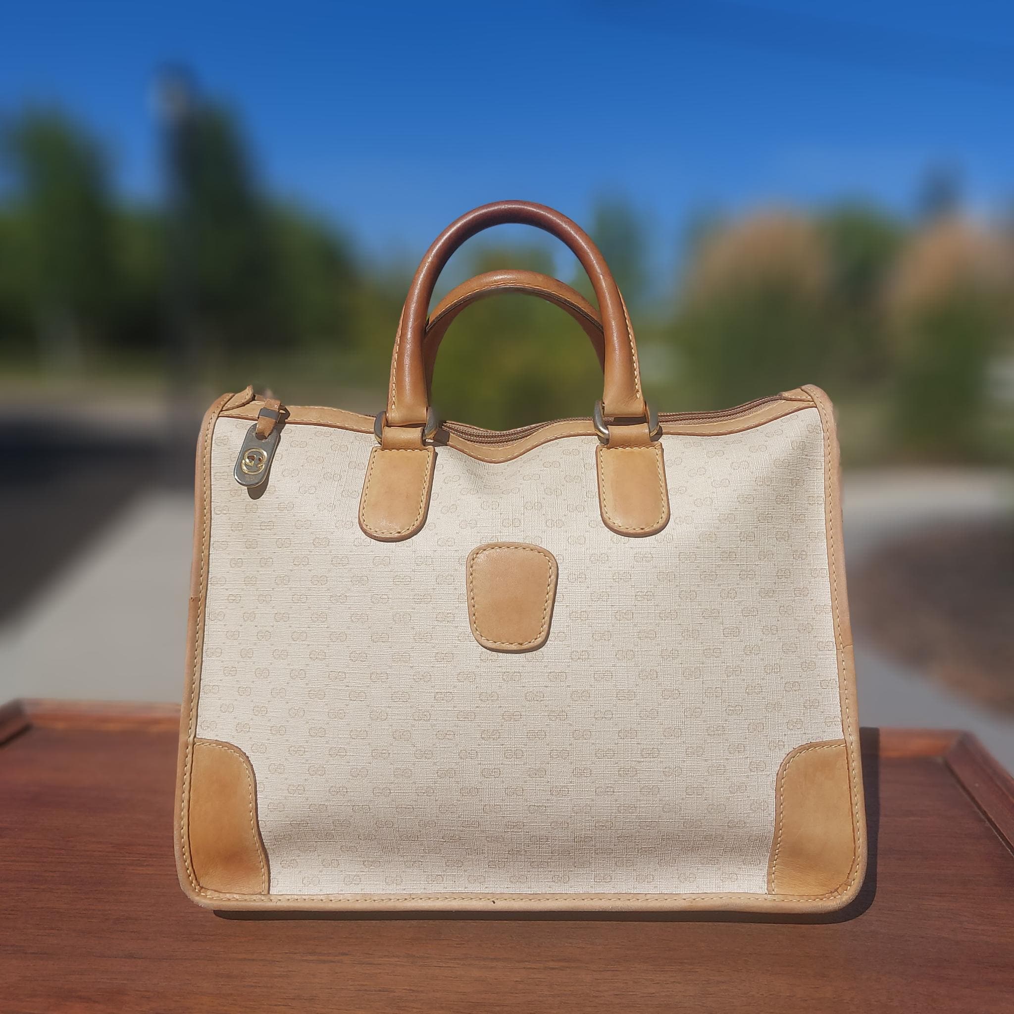 バッグ Vintage 80-90s gucci leather bag s-l400.jpg