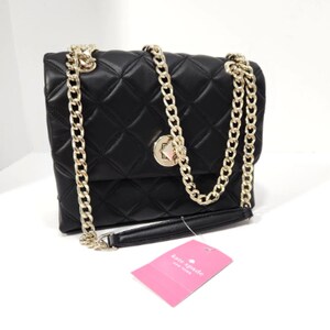 Kate Spade Carey Small Flap Smooth Quilted