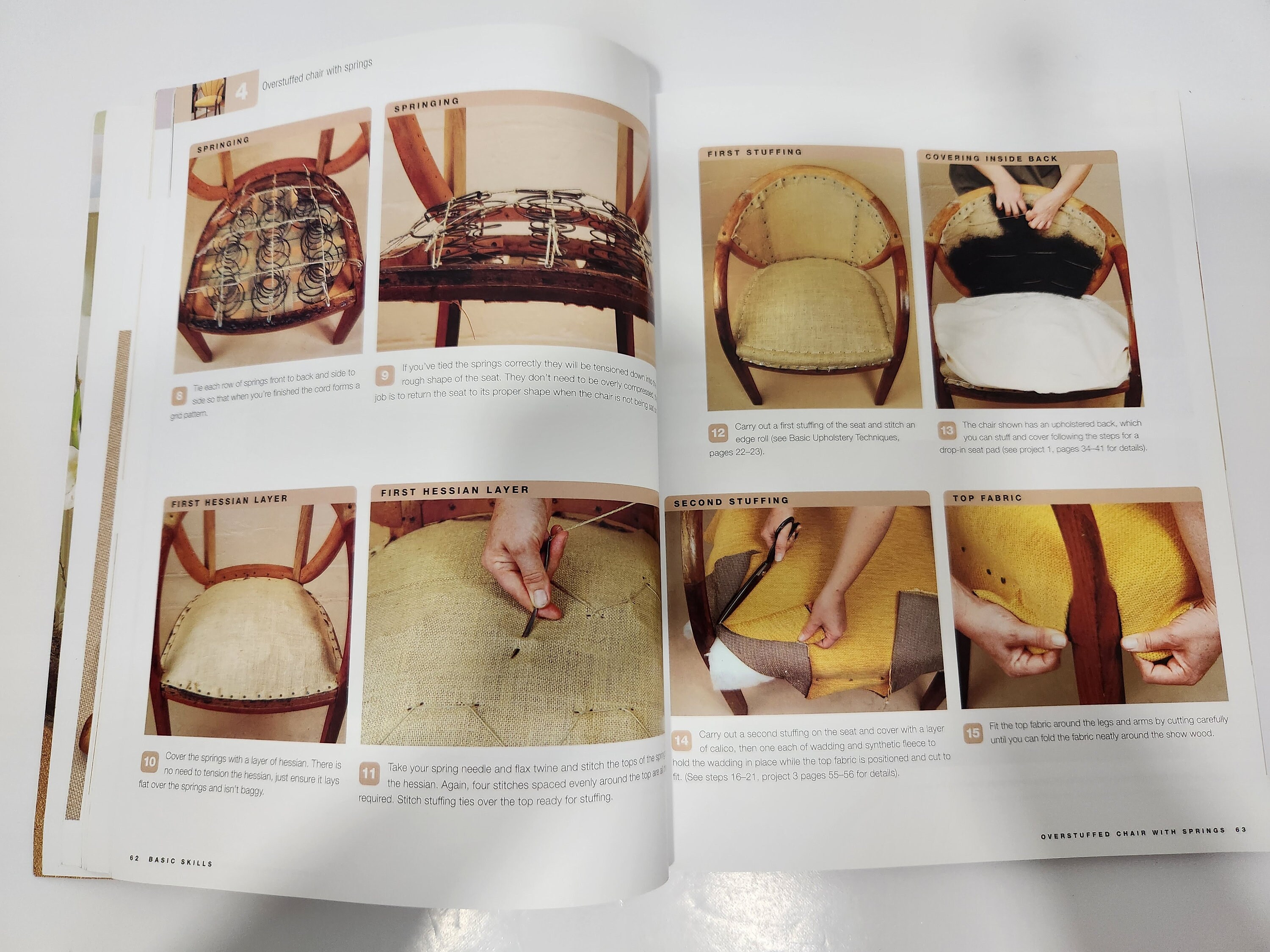 Complete Step by Step Upholstery Book, Soft Cover by David Sowle and Ruth Dye, 2010 - Etsy