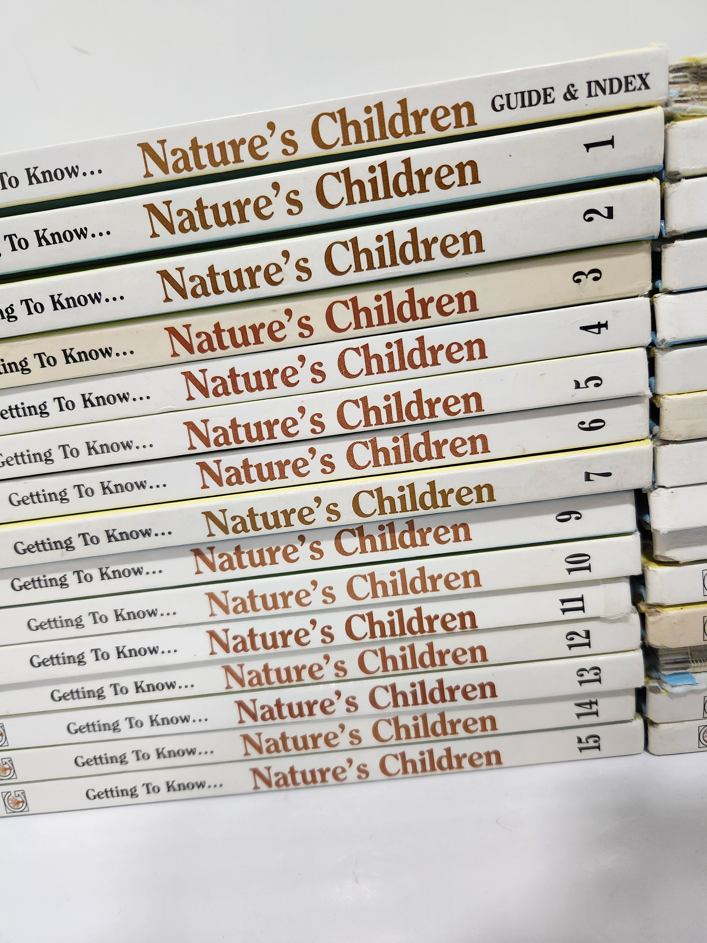 Getting to Know... Nature's Children 30 Books 29 Volumes Etsy