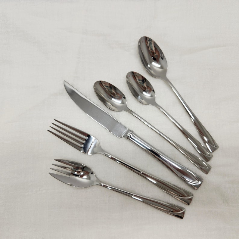 Reserved for Katy Middleton Stainless by LENOX 18/10 Flatware Set, 12