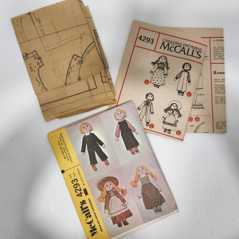 Mccall's 4293 Step by Step Pattern Complete UNCUT, 20