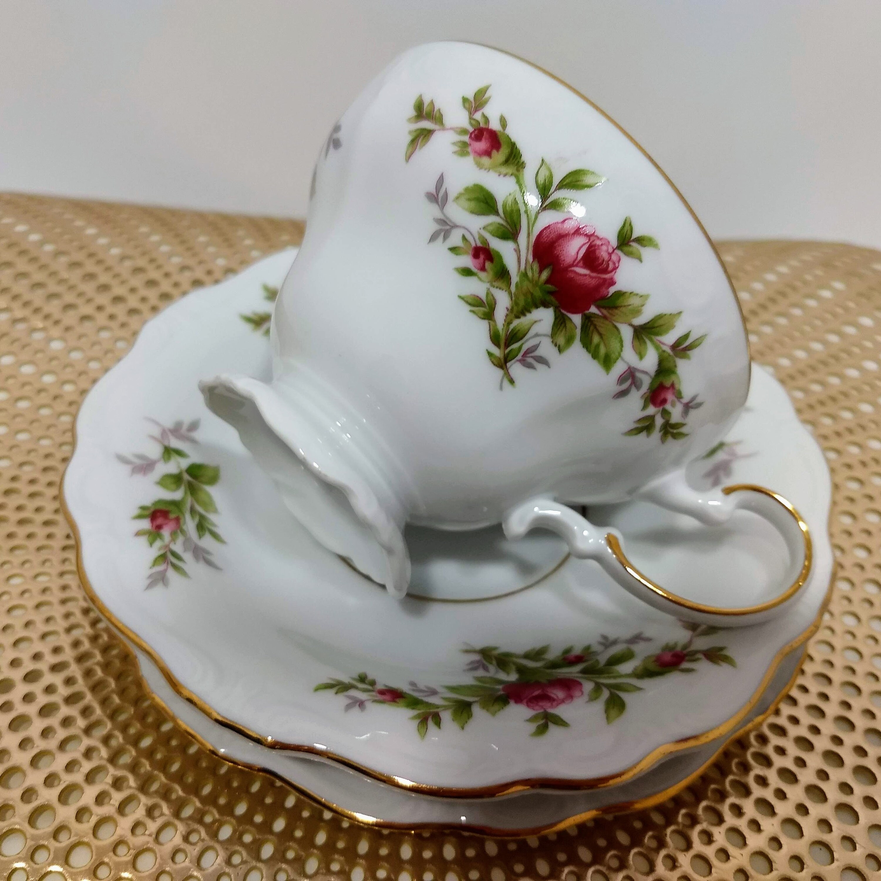 Johann Haviland BavariaGermany trio tea cup and saucer and Etsy