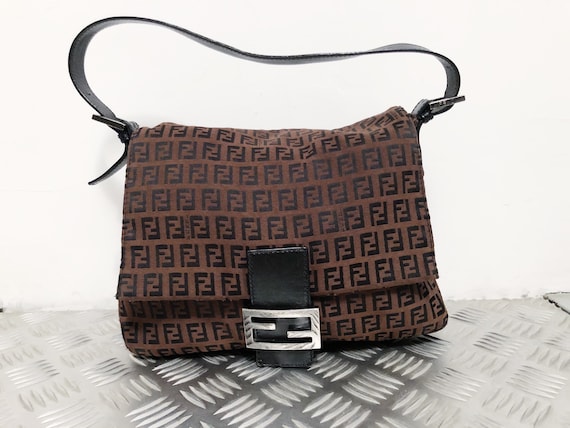 Fendi Mamma baguette FF monogram bag