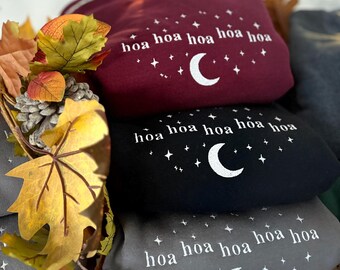 Twilight - Hoa Hoa Hoa Embroidered Sweatshirt / T-Shirt
