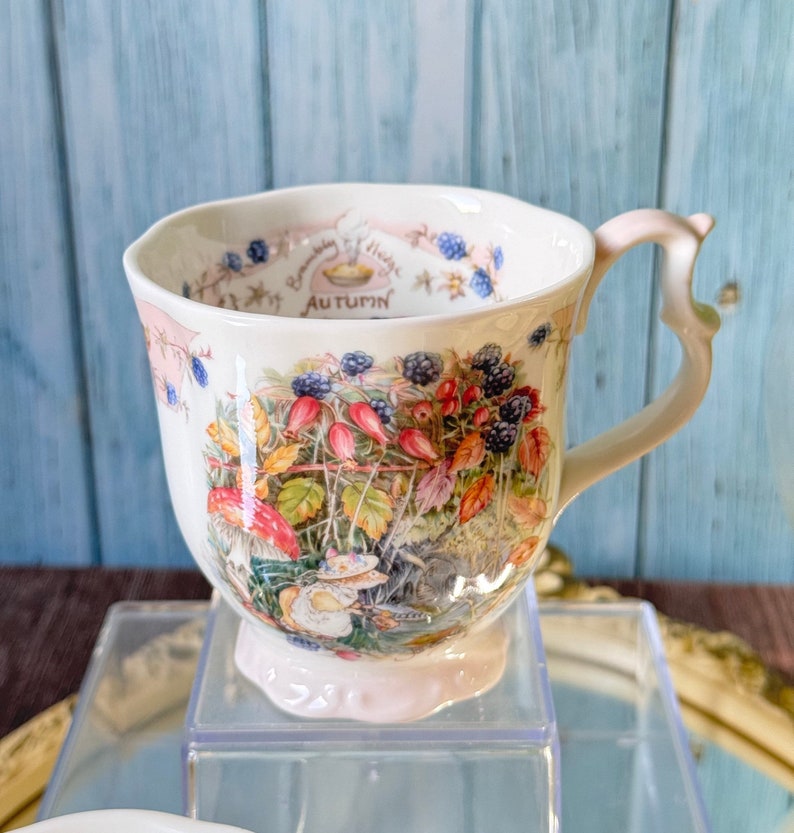 Royal Doulton Brambly Hedge Mug 4 saisons Jill Barklem. image 8