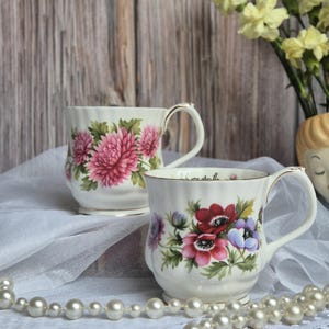 Royal Albert Flower of the month English porcelain.