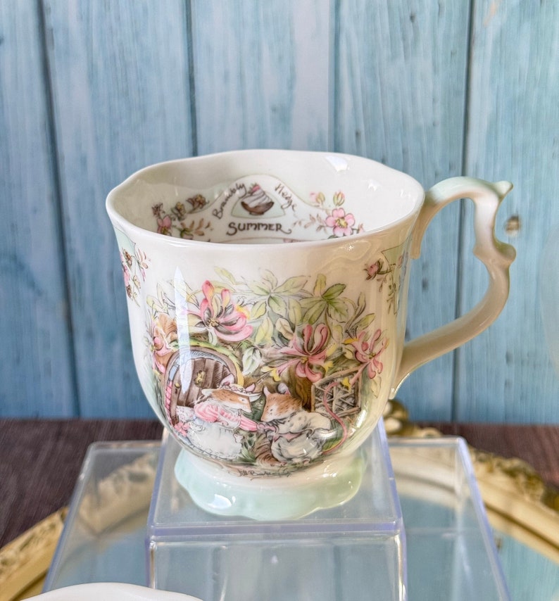 Royal Doulton Brambly Hedge Mug 4 saisons Jill Barklem. image 6