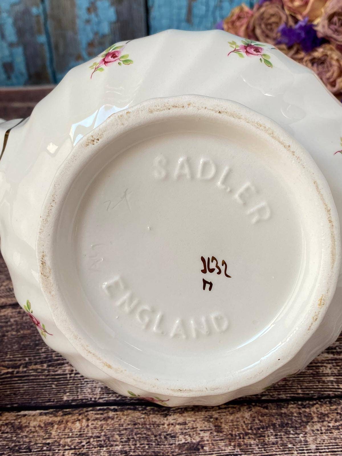 Sadler Ditsy Rose Teapot England, Tea Party Earthenware Etsy