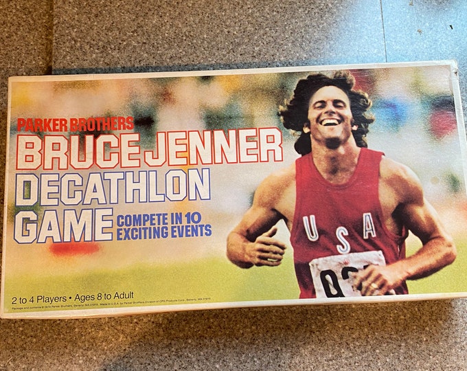 Bruce Jenner Decathlon Board Game - Etsy