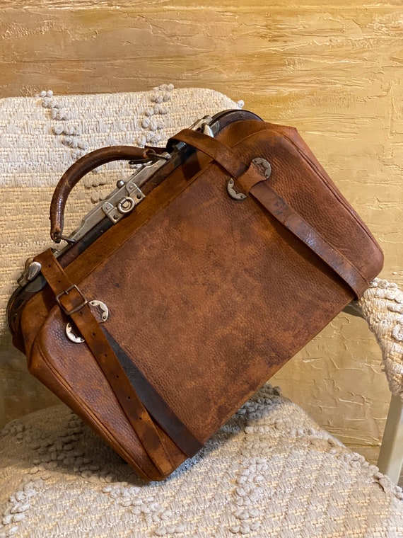 Carry-on Leather Luggage