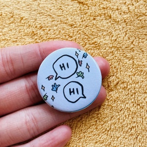 Heartstopper Hi Badges ~ Nick Nelson ~ Charlie Spring ~ Alice ...