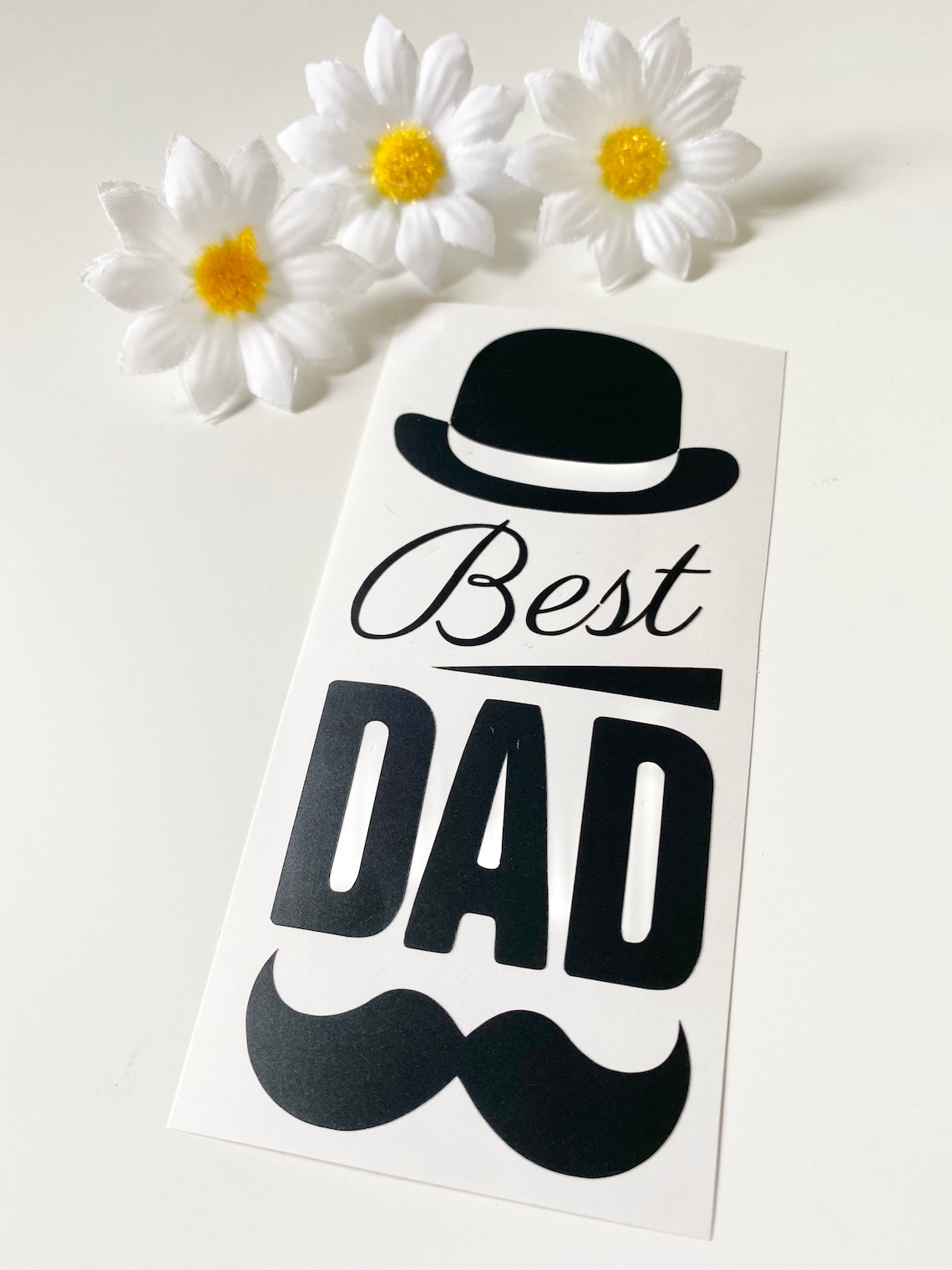 Father's Day best dad vinyl decal sticker present ideas Etsy