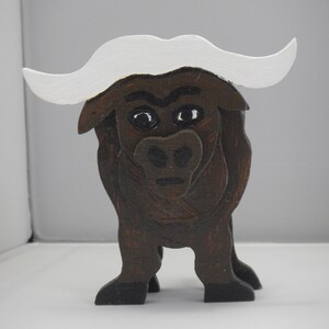 Wooden Water Buffalo