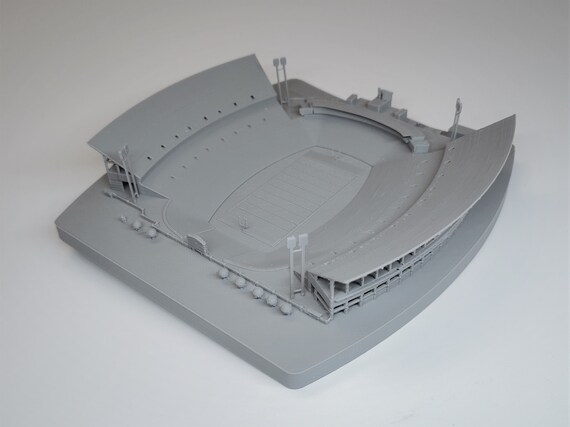 Clemson Tigers Clemson Memorial Stadium Death Valley Stadium Replica Model 3d Printed