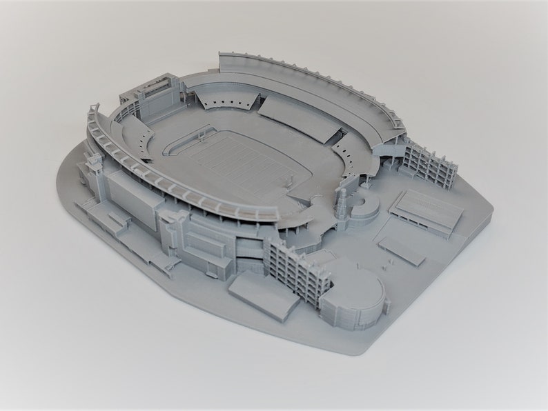 New England Patriots Gillette Stadium Replica Model 3d Printed