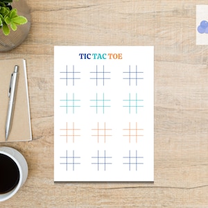 Printable Tic Tac Toe Sheets, Games, Worksheet, Coloring, Busy Prints