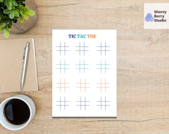 Druckbare Tic Tac Toe Blätter, Spiele, Arbeitsblatt, Färbung, beschäftigt Drucke