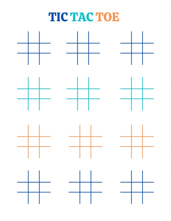 Free Hugs: 110 Game Sheets - 660 Tic-Tac-Toe Blank Games