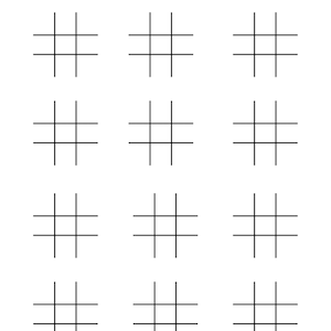 Printable Tic Tac Toe Sheets, Games, Worksheet, Coloring, Busy Prints ...