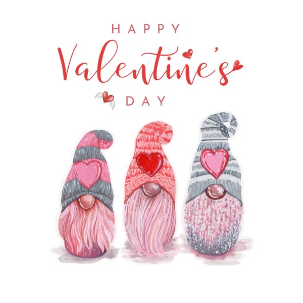 LOVE Gnome png, Gnome Valentines Day, Gnome Happy Valentines Day, Valentine Gift Ideas, Valentine Gnome Design, Gifts For Her, Gnome heart