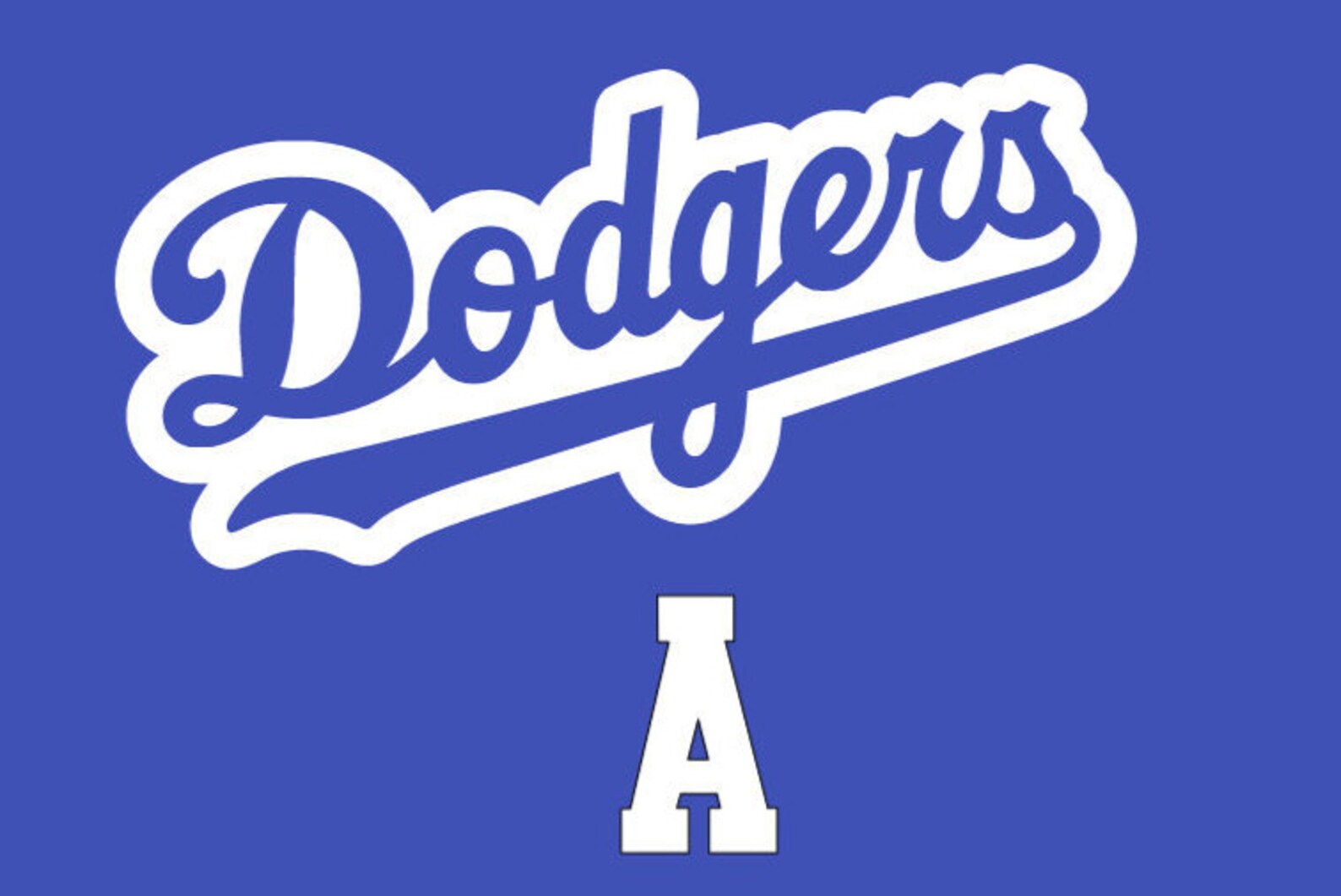 LA Dodger Stickers Los Angeles Sticker LA Sticker Laptop Etsy