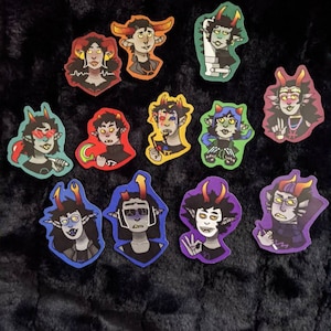 Homestuck Troll Stickers (redesign and restock in progress)