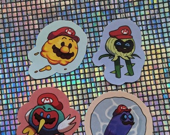 Matte stickers Super Mario Odyssey Capture