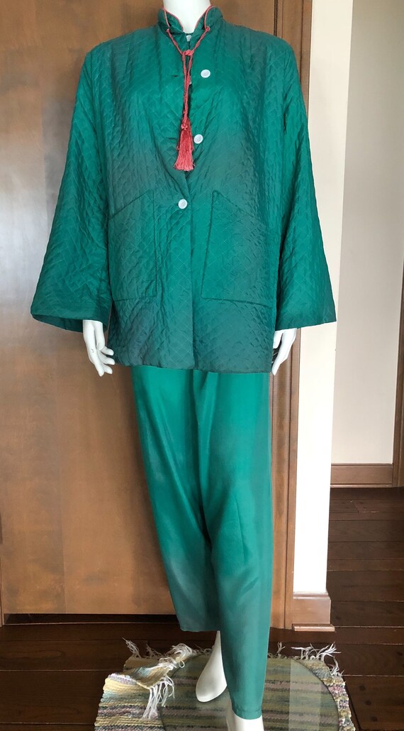1940s Pajamas Rayon Loungewear Set