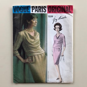 Vogue Paris Original 1339 Laroche Factory Folds