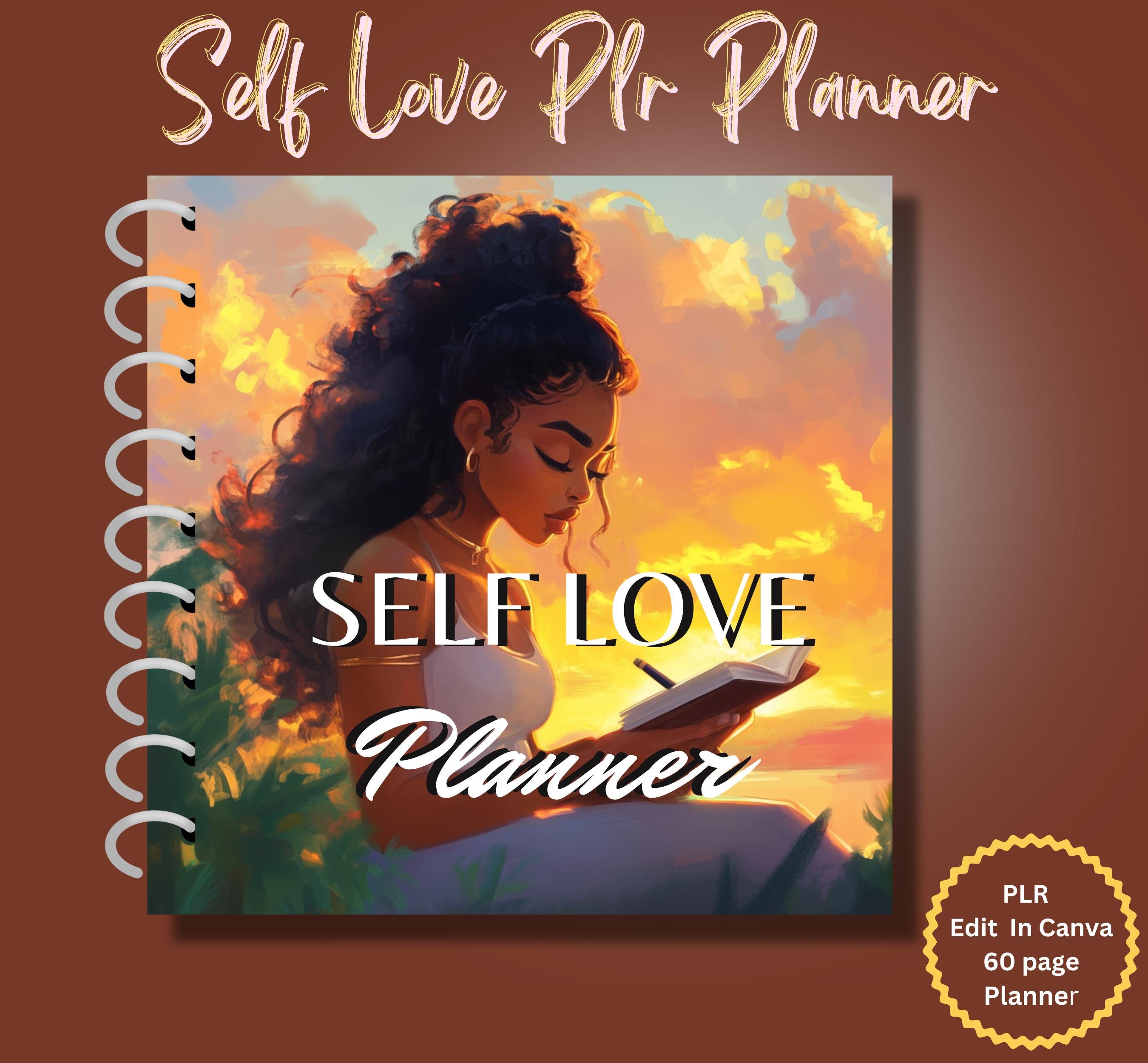Self Love Planner PLR Done for You Digital Download Growth Planner and ...